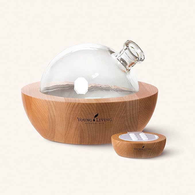Young Living Essential Oils Aria Ultrasonic Diffuser - Ambience at Home & Spa - Peppermint Oil - ... | Amazon (US)
