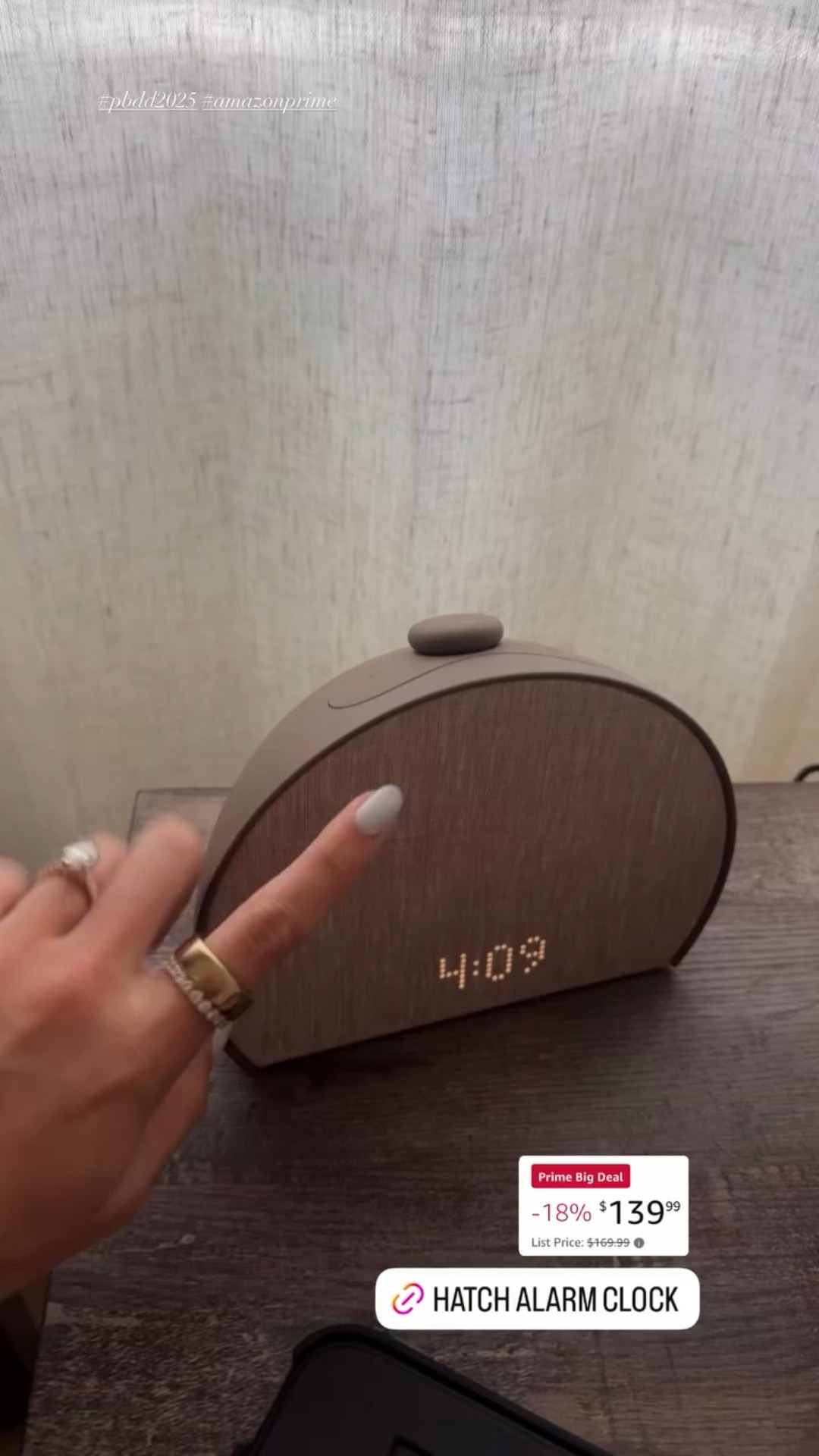 Hatch Restore 3 Sunrise Alarm Clock, Sound Machine, Smart Light (Putty) - White Noise, Screen-Free Sleep Routine

#pbdd2025 #amazonprime

#LTKHome #LTKSaleAlert #LTKFamily