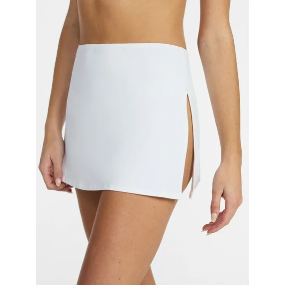 No Boundaries Coverup Swim Skirt, Women’s XXS-XXL | Walmart (US)