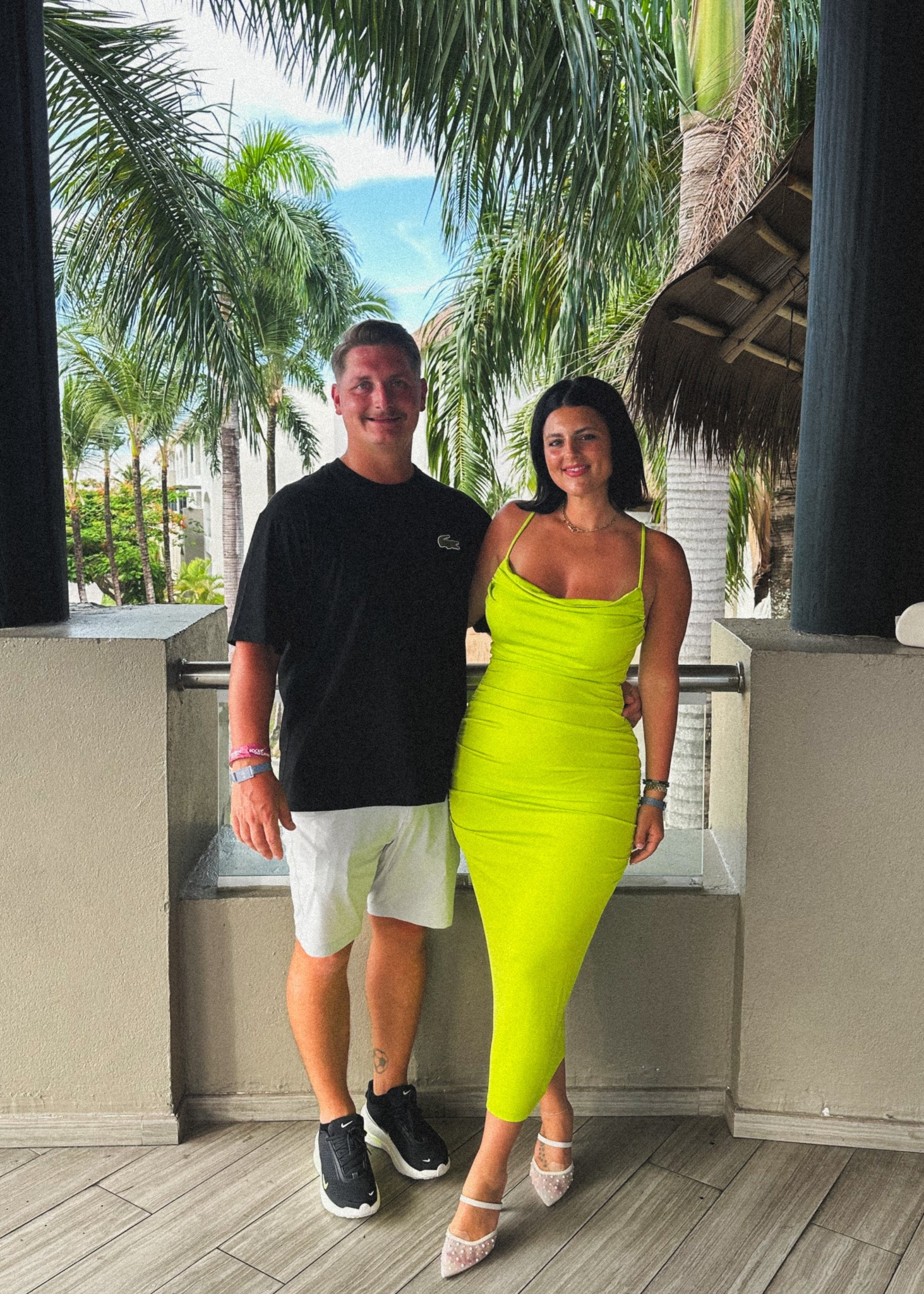 Perfect vacation dress to make you feel sexy and secure. Super snug body con fit with a cowl neckline. I bought it in both colors. I’m obsessed! I bought a size M. The shoes fit true to size/or size down .5

#LTKMidsize #LTKSaleAlert #LTKTravel