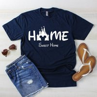 Disney, Disney Vacation, Home Sweet Home, Disney Vacation Club, Disney Family Shirts, First Disney Trip, Disneybound | Etsy (US)