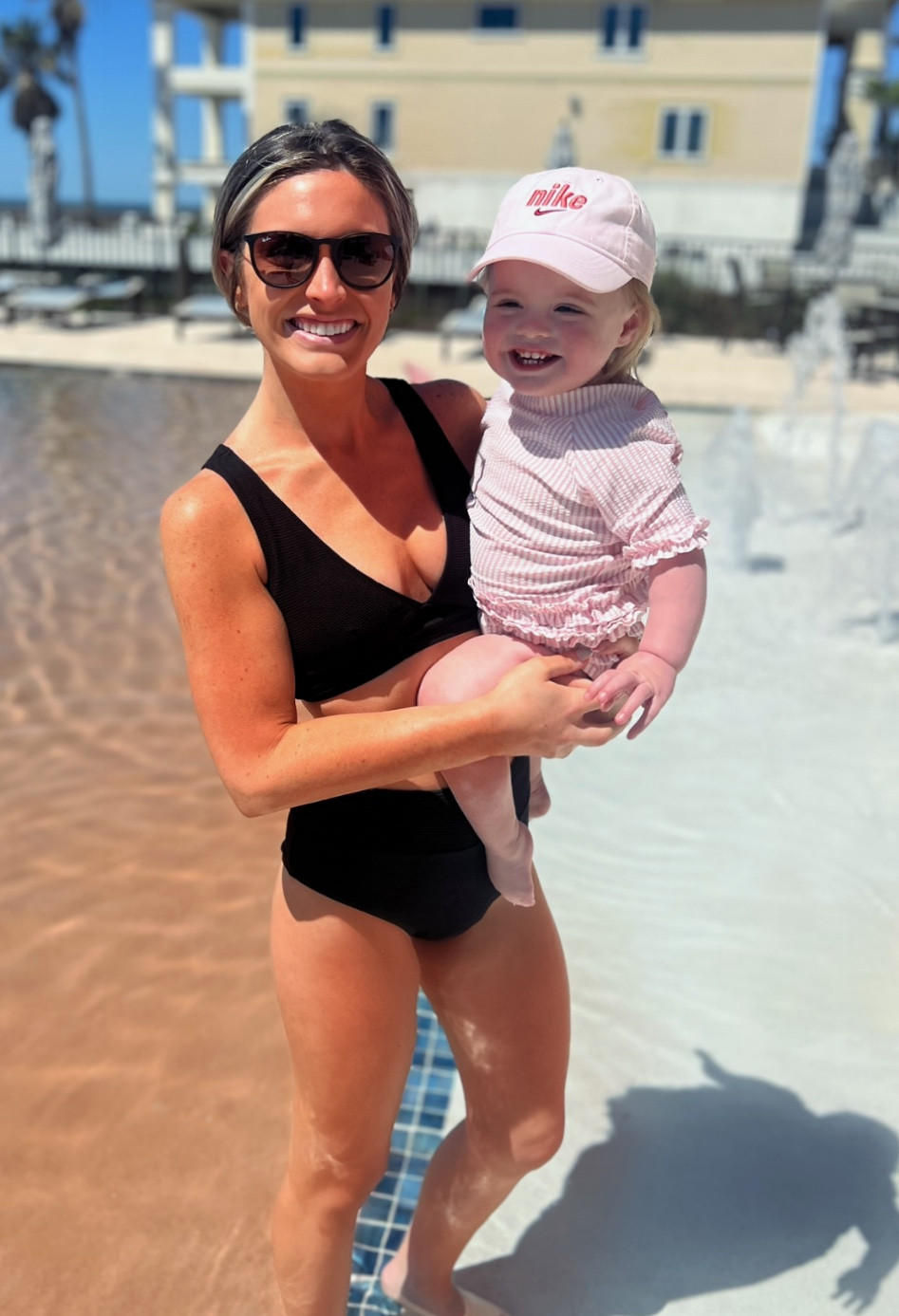 My current fav swimsuit 
Wearing a size in both top and bottom. I usually size up in swimsuits. 
Mom swimsuits, bikinis, swimwear 

#LTKswim #LTKfindsunder100 #LTKSeasonal