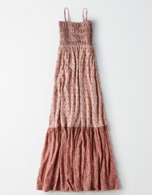 AE Print Mix Tube Dress | American Eagle Outfitters (US & CA)
