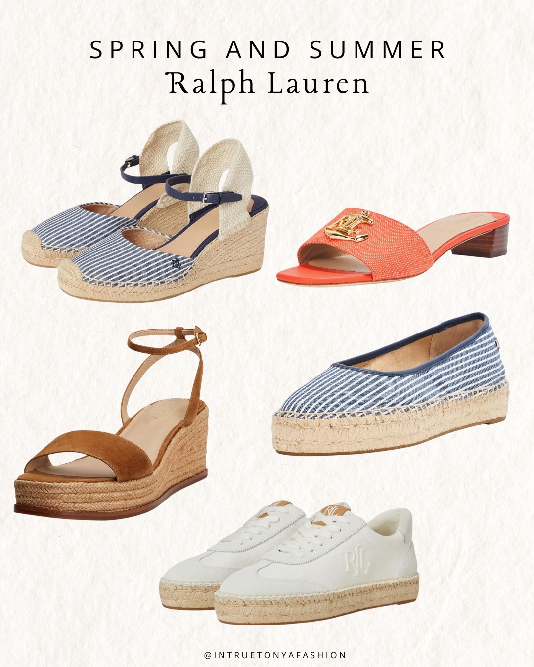 Ralph Lauren spring and summer shoes and sandals





outfit inspo, outfit ideas, casual outfits amazon, amazon outfits every day, early spring outfits, espadrille sandals, espadrille flats, spring sneakers, wedge heels, summer heels 

#LTKSeasonal #LTKootd #LTKSaleAlert