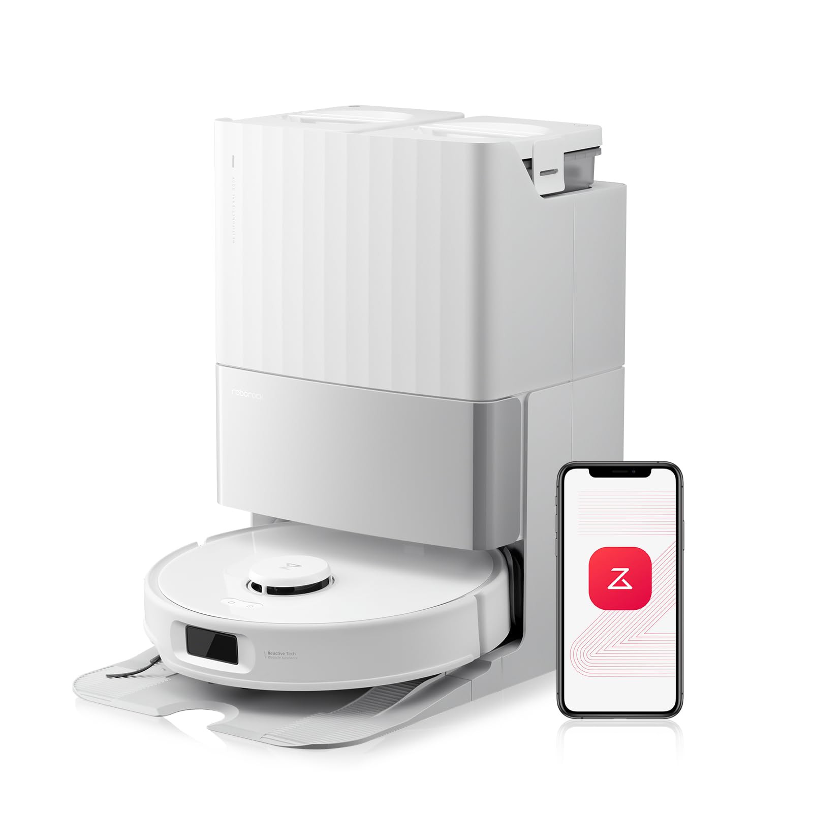 Roborock Qrevo Edge S5A Robot Vacuum and Mop, 18,500Pa, Zero-Tangling, DuoDivide Main Brush, Flex... | Amazon (US)