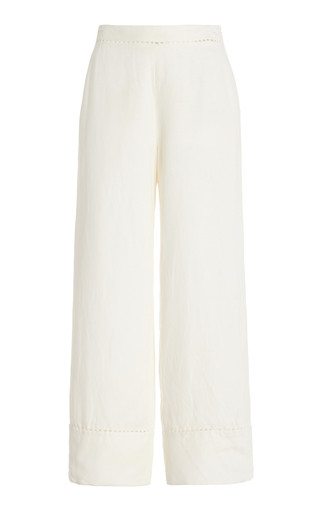 Colley Cropped Linen-Blend Wide-Leg Pants | Moda Operandi (Global)
