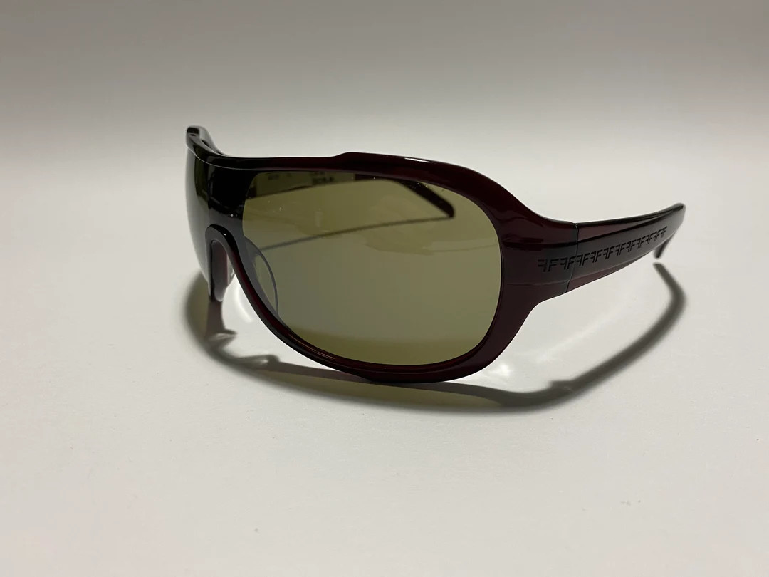 Franco Ferreti Shield Vintage Sunglasses Men Women Oversized Frame NOS - Etsy Canada | Etsy (CAD)