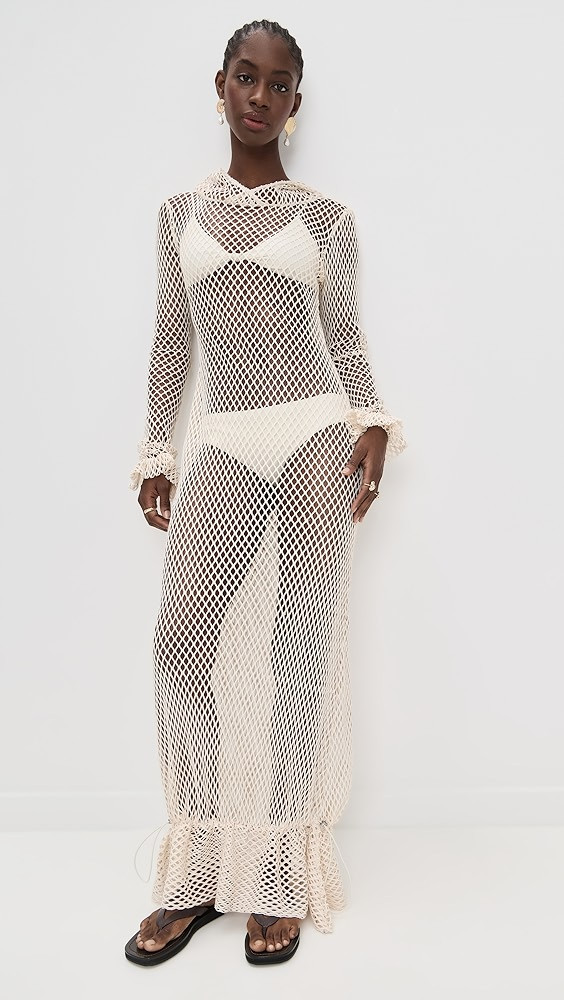 Hooded Knit Coverup Dress | Shopbop