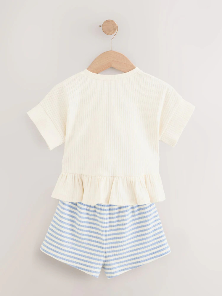 Pink T-Shirt & Short 2 Pack Set (3mths-7yrs) | Next US