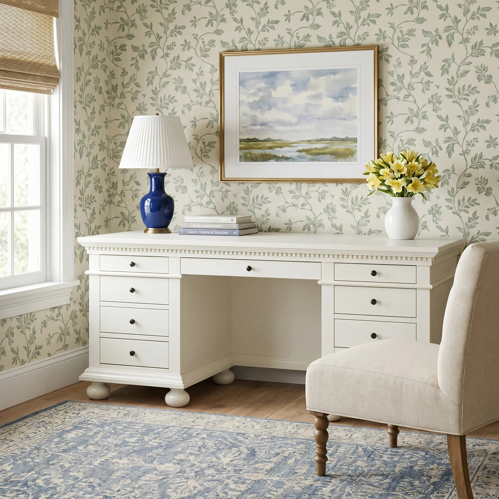 Rosebud Executive Desk | Birch Lane