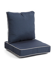 Made In Usa 24x23 Indoor Outdoor Deep Seat Cushion And Pillow Set | Throw Pillows | Marshalls | Marshalls