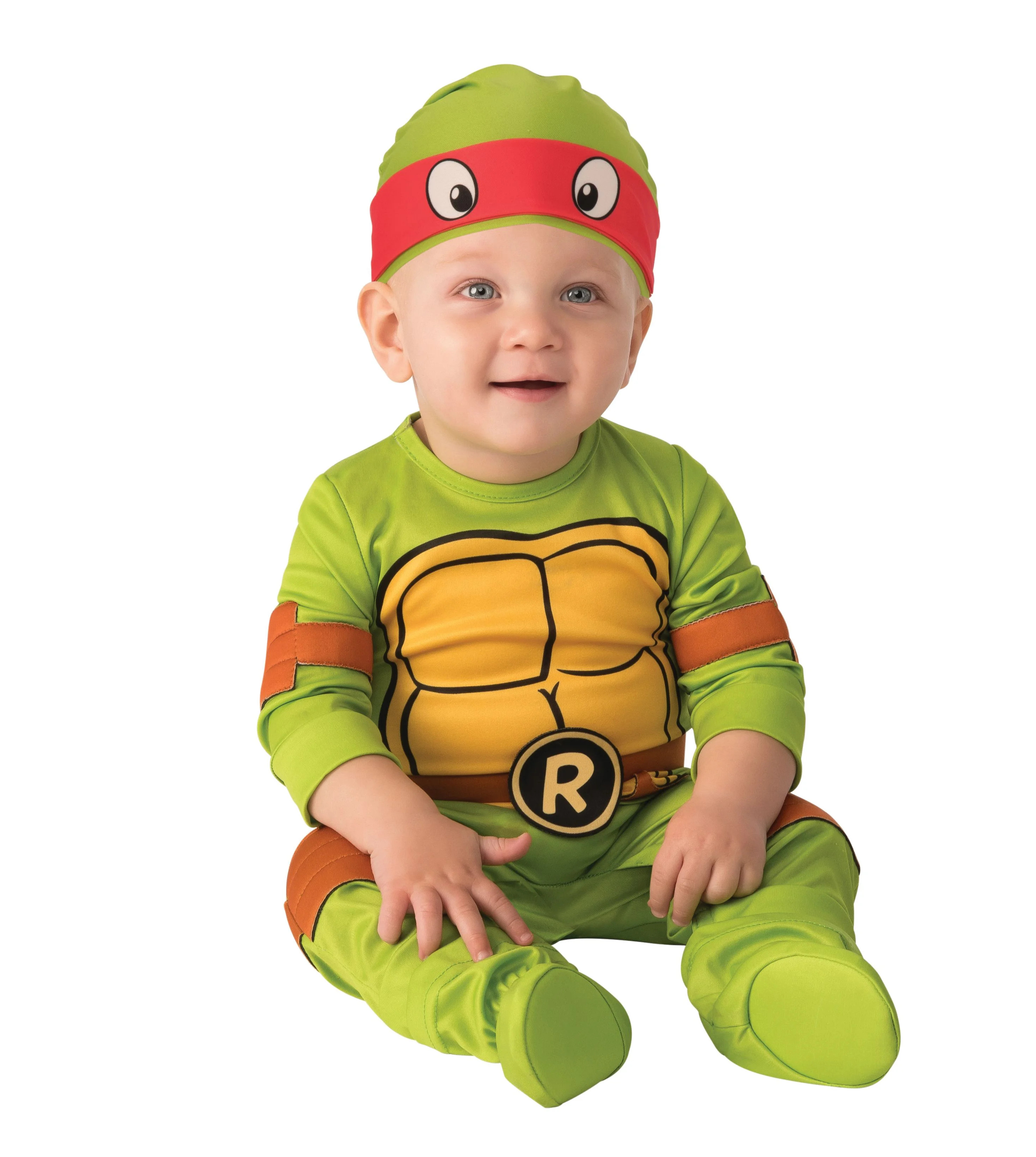 Infant Officially Licensed Nickelodeon TMNT Halloween Costume 6-12M, Green | Walmart (US)