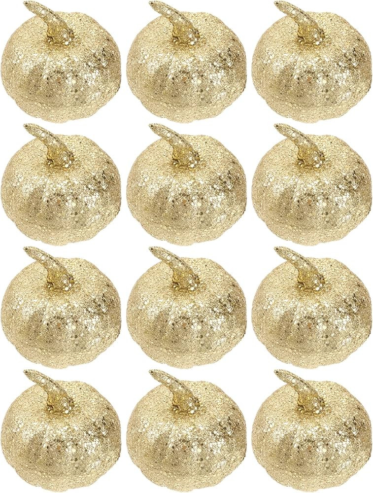 BESTOYARD 12pcs Artificial Foam Pumpkins Small Thanksgiving Halloween Fall Harvest Pumpkin Decora... | Amazon (US)