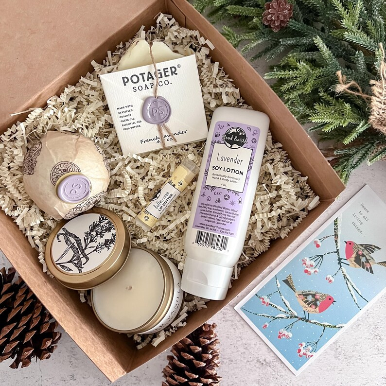 Christmas Gifts for Mom, Mothers Gift Box, Gift Box for Grandma, Birthday Gift Set, Self Care Gif... | Etsy (US)