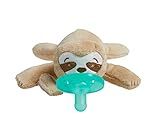 Philips AVENT Soothie Snuggle Pacifier Holder with Detachable Pacifier, Sloth, 0m+, SCF347/07 | Amazon (US)