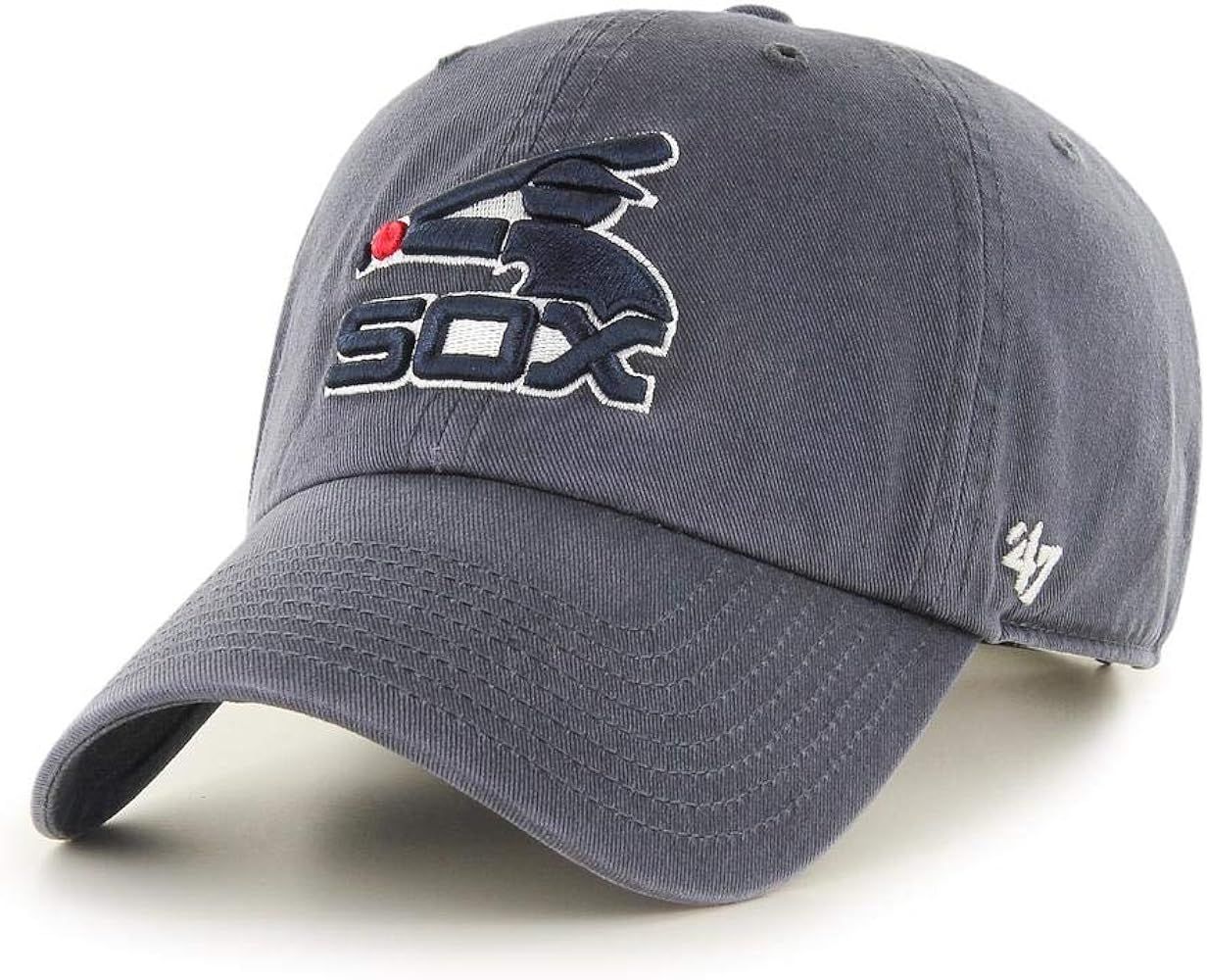 '47 Chicago White Sox Cooperstown Clean Up Hat Baseball Cap - Vintage Navy | Amazon (US)