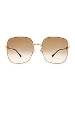 Horsebit Oversize Square Sunglasses | FWRD 