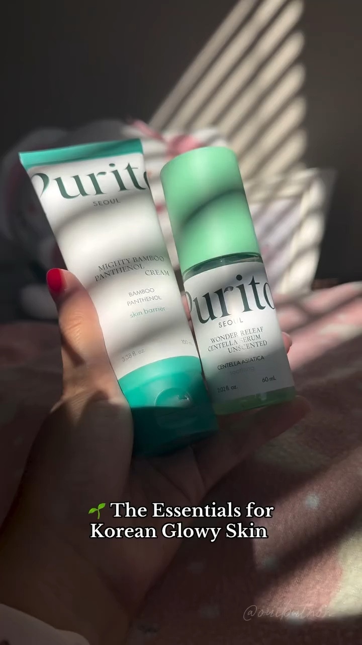🌱 The Essentials for Korean Glowy Skin @purito_official 

💚 Purito Centella Unscented Serum
💚 Purito Panthenol Cream

✨ What’s your current skincare routine like? 

🩶 Use my YesStyle code: “OUIBUTNON86” for $$ off! 

*Gifted

#Purito #PuritoSeoul #GlowCream #Panthenol #CentellaSerum #SoothingSerum #glassskin #koreanskincare #skinbarrier #SkinTok #kbeauty #KoreanCentella #sensitiveskin

#LTKBeauty #LTKFindsUnder50 #LTKWatchNow
