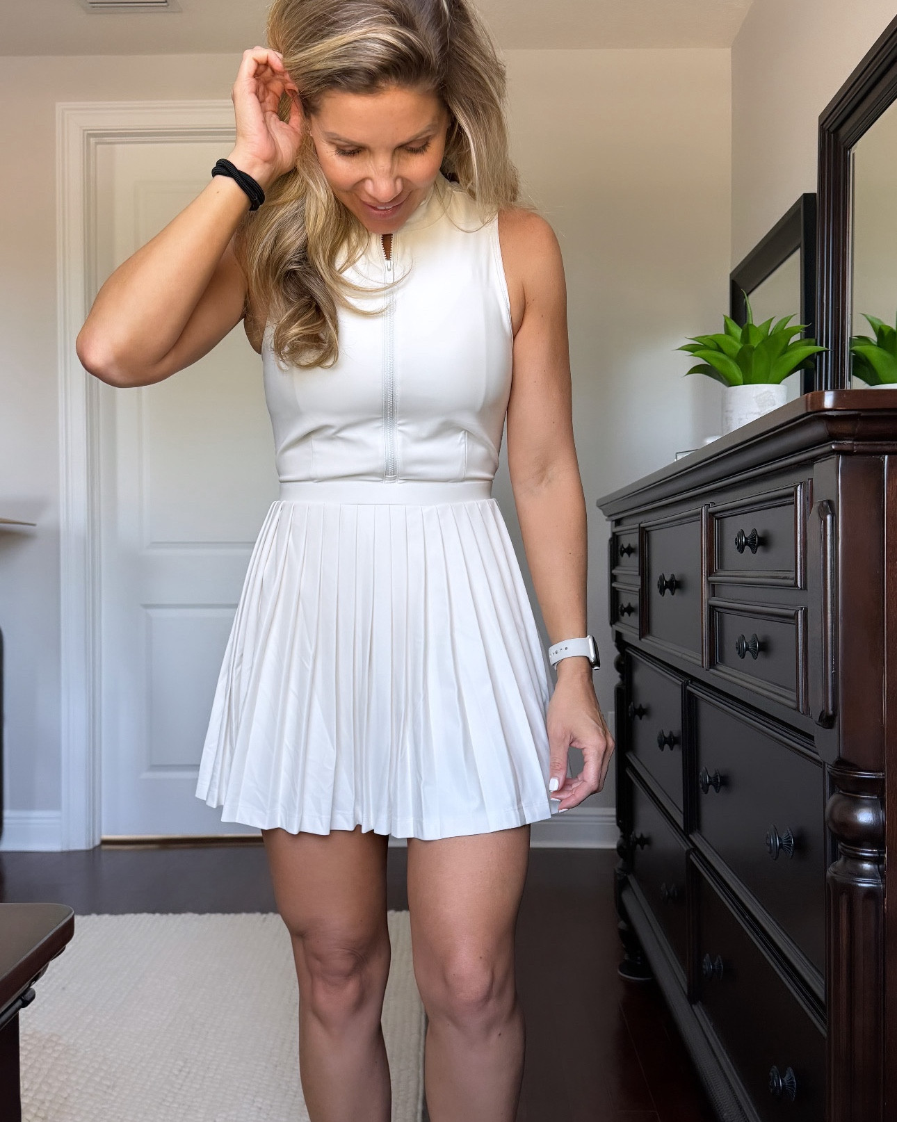 Loving the Target & Wilson collaboration! This tennis or pickleball dress was my fav but there were so many great things to choose from! If you don’t play tennis, these make great dresses to run errands in!

It doesn’t have a built in bra but does have built in shorts. I give this a 10/10. 

#LTKfindsunder50 #LTKfitness #LTKActive