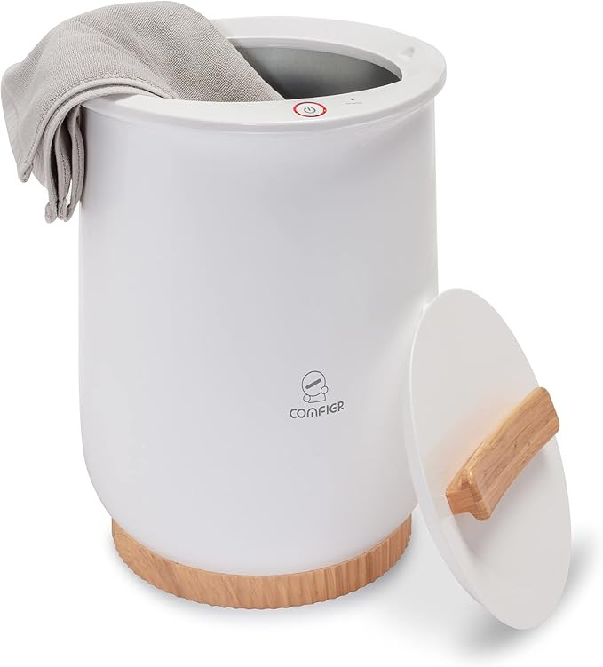 COMFIER Towel Warmer Bucket, Large Towel Warmers for Bathroom,Spa Hot Towel Warmer Bin,Hot Towels... | Amazon (US)