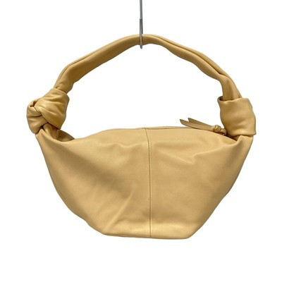Auth BOTTEGA VENETA Double Knot - Beige Leather P02462327D Handbag | eBay US