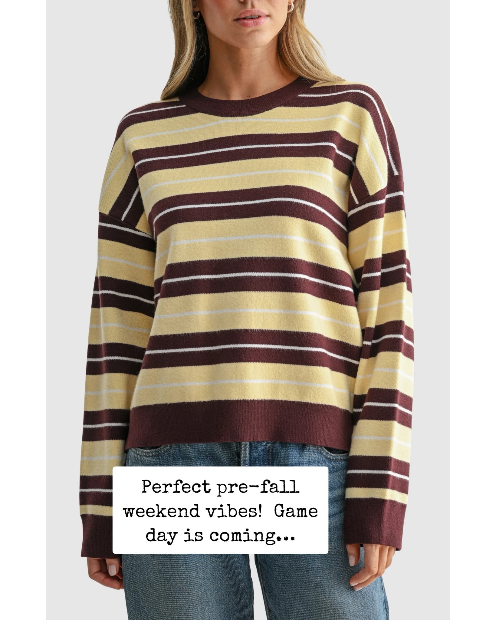 I love fall. And with game day every weekend, this is a perfect top!

#LTKWorkwear #LTKOver40 #LTKSeasonal