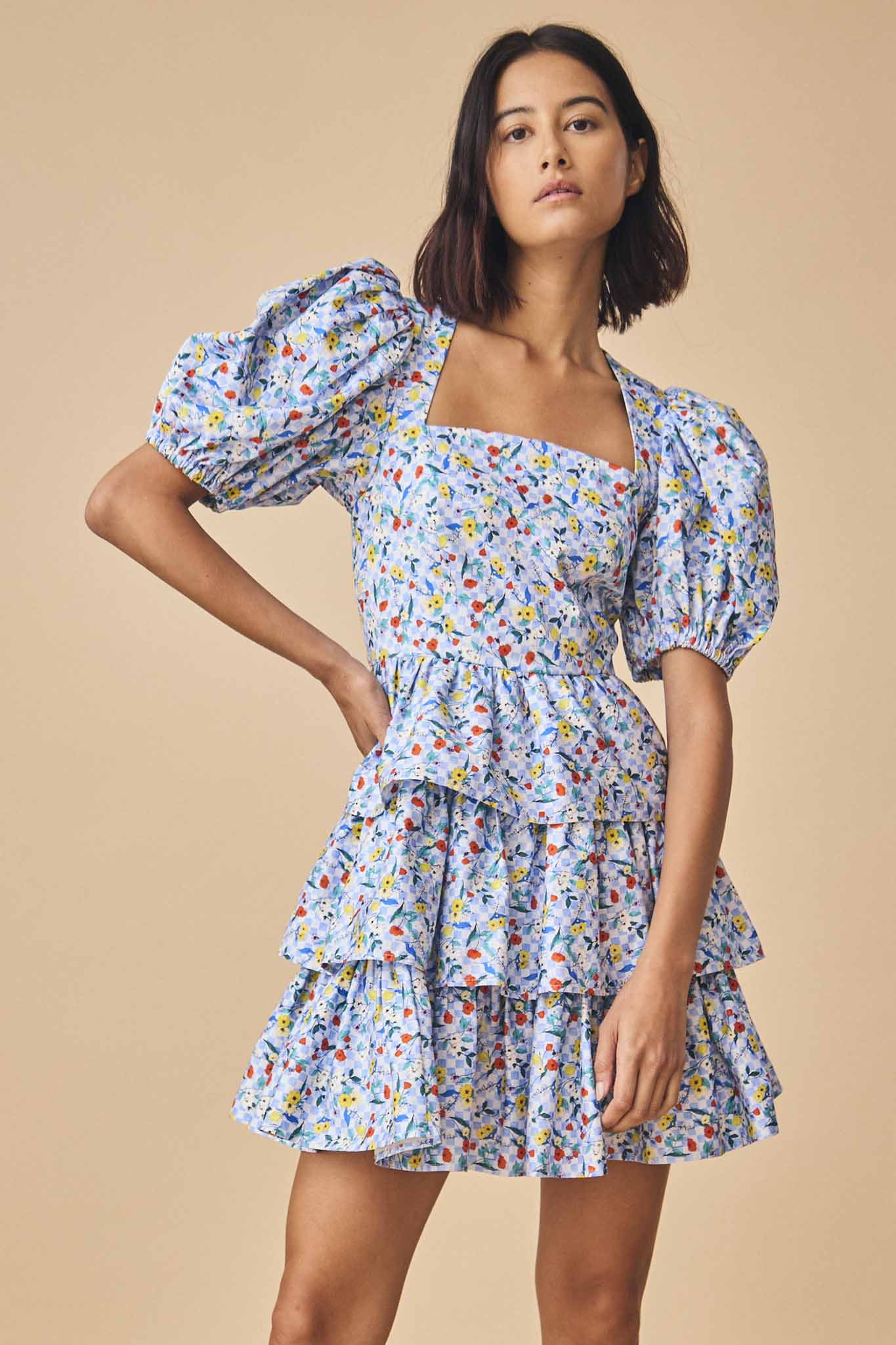Porter Dress | Fit and Flare Mini | Hunter Bell | Hunter Bell