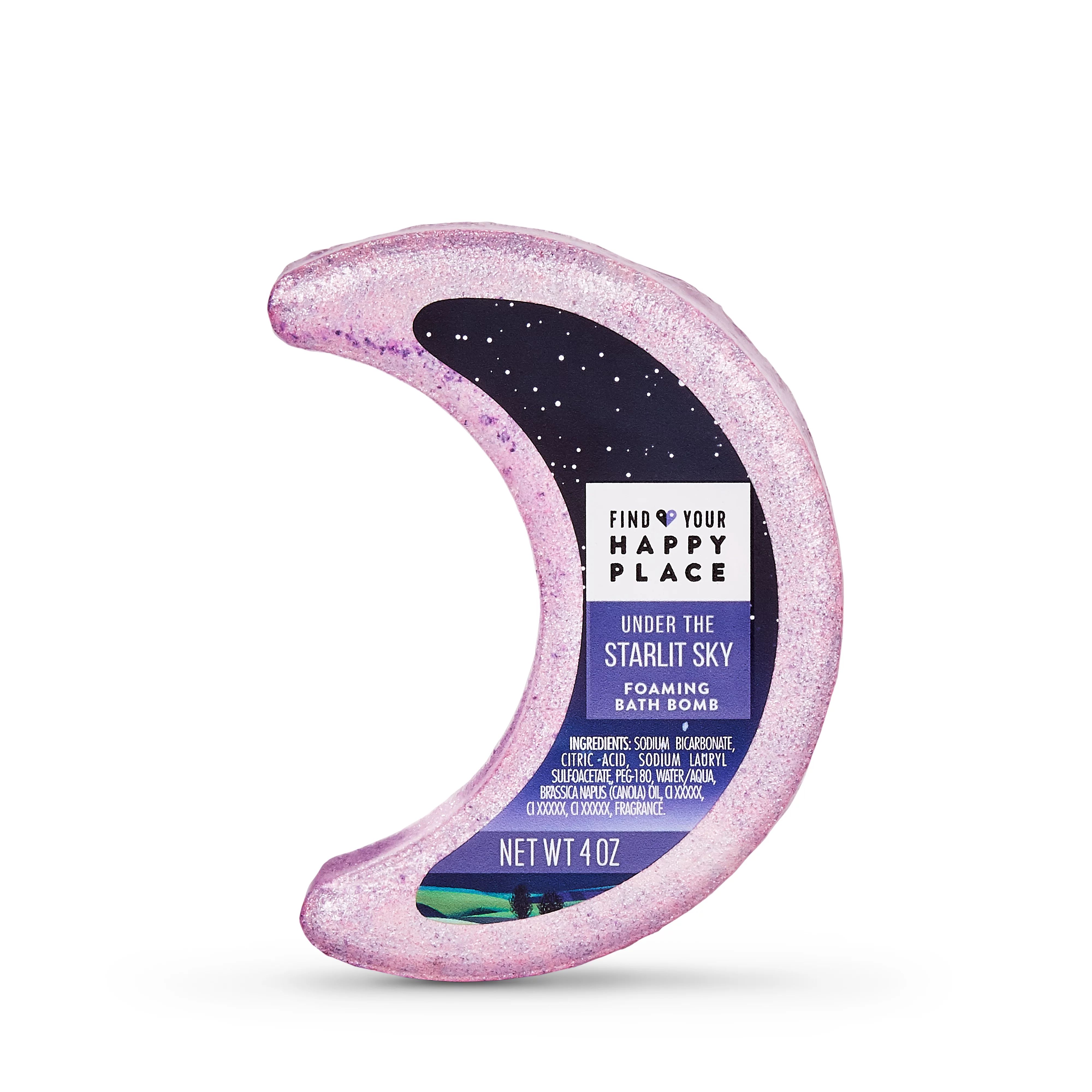 Find Your Happy Place Foaming Luxurious Bath Bomb, Under The Starlit Sky, Chamomile And Sandalwoo... | Walmart (US)