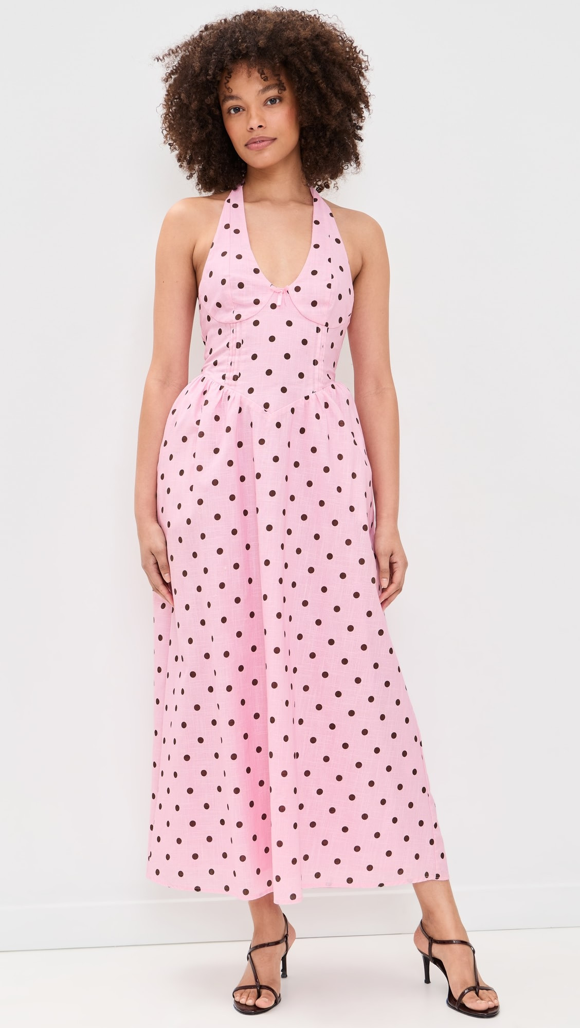 Calianna Halter Midi Dress | Shopbop