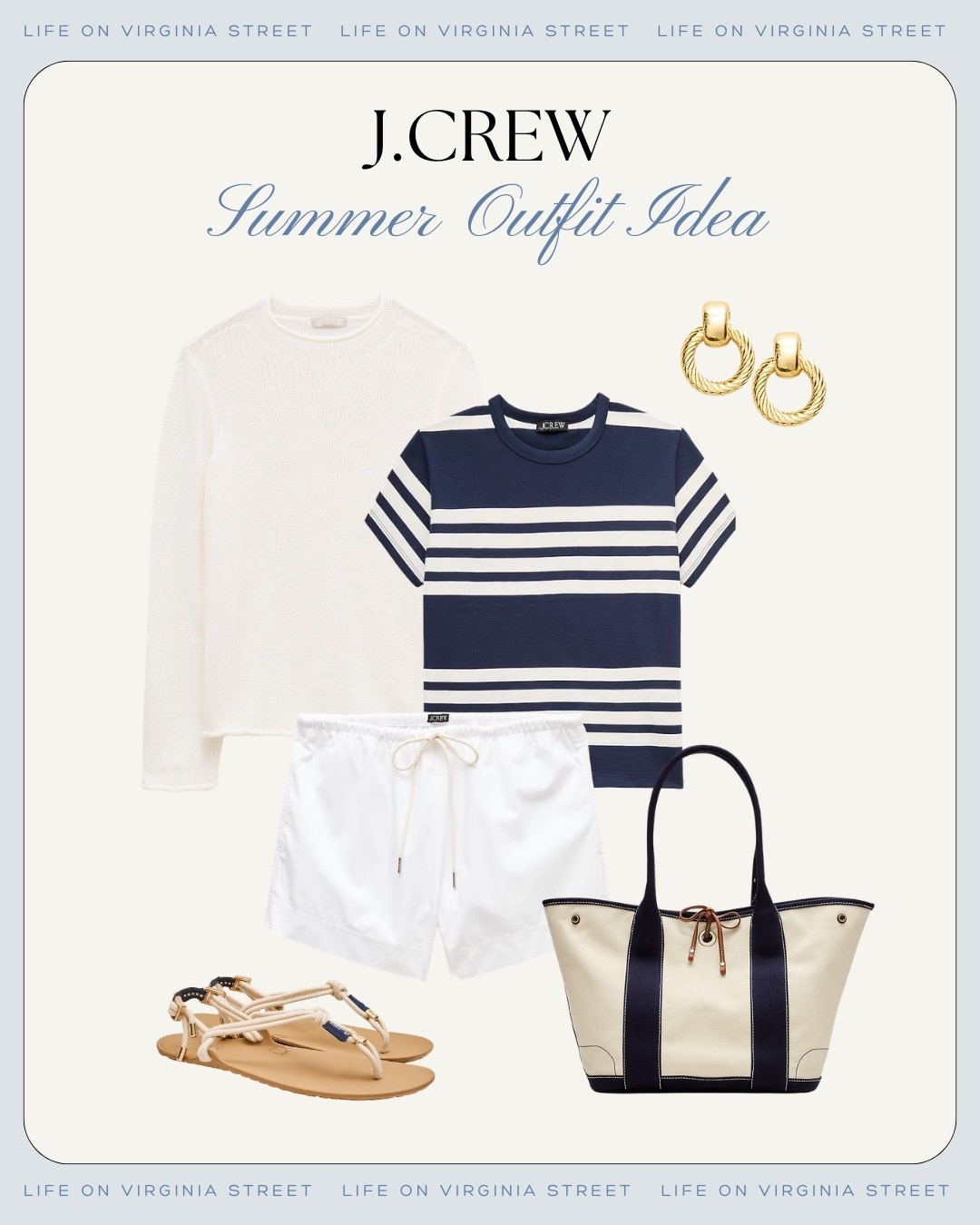 JCrew Summer Outfit Idea 🙌🏻🙌🏻

#LTKdayinmylife #LTKootd #LTKSeasonal
