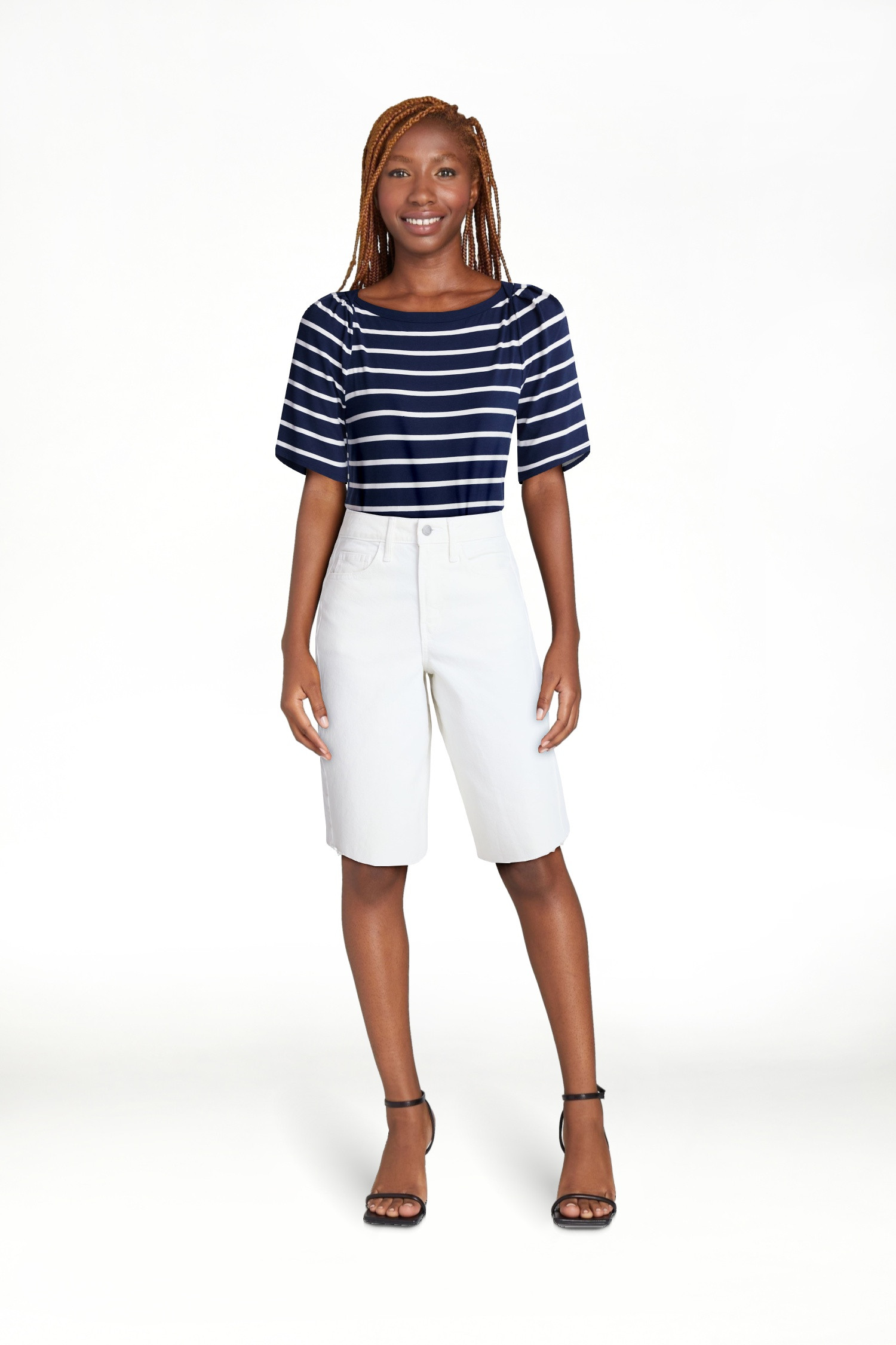 Time and Tru Women's Barrel Bermuda Shorts, Sizes 0-20 | Walmart (US)