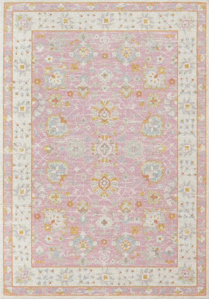 Momeni Anatolia Area Rug, 6'6" X 9', Pink | Amazon (US)