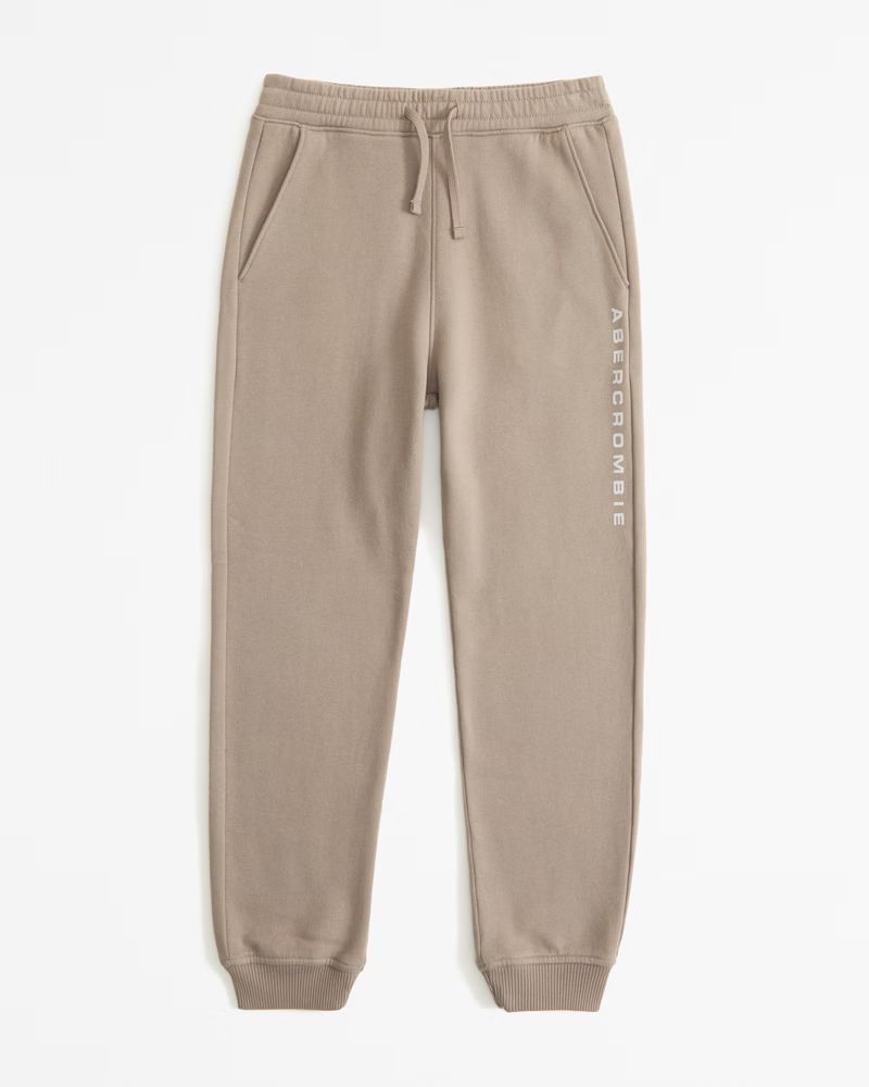 logo loose sweatpants | Abercrombie & Fitch (US)