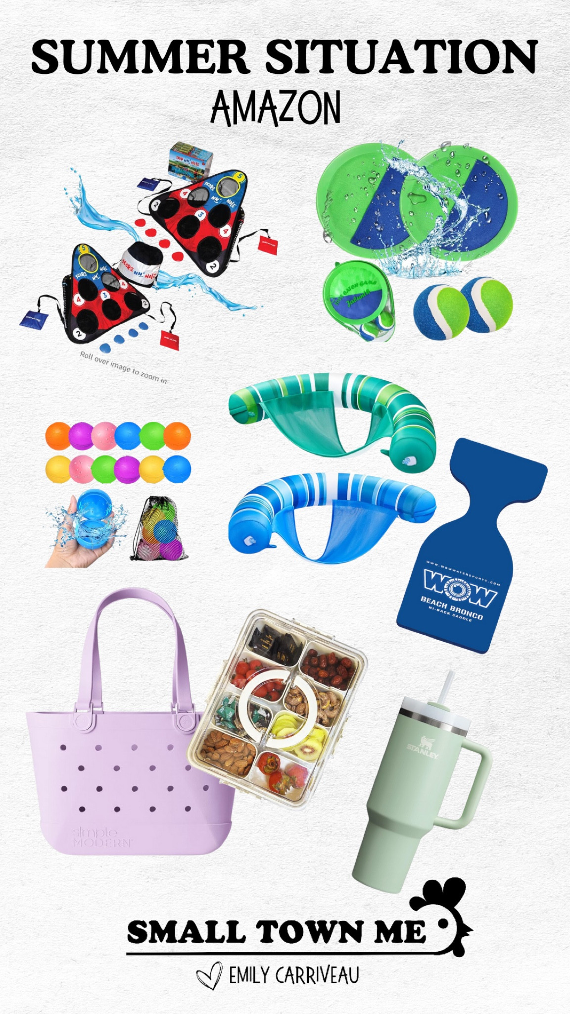 Summer Amazon finds that my family and I are loving! From pool floats to a bag wi the a snack pack. Summer accessories are important! 

#LTKSeasonal #LTKFamily #LTKSummerSales