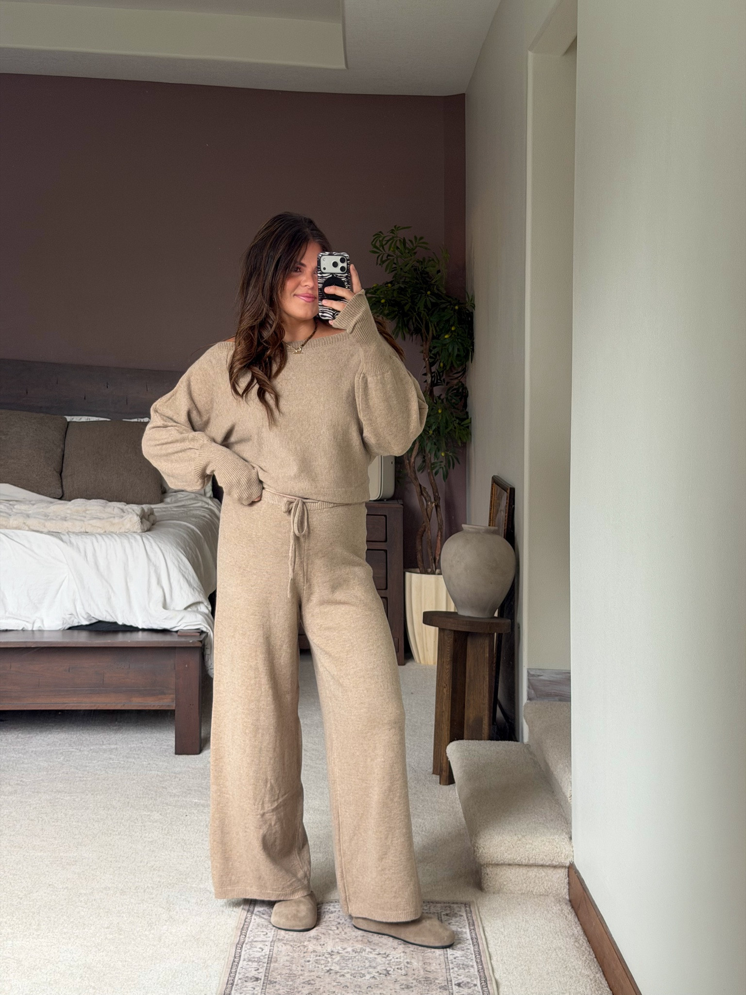 Cozy knit outfit  from @Cupshe

Use code hihierica15 for 15% off

Would be a cute teacher outfit or Thanksgiving outfit too. 

Midsize, size 12, size 14, mom style, curvy outfit, thick tummy approved