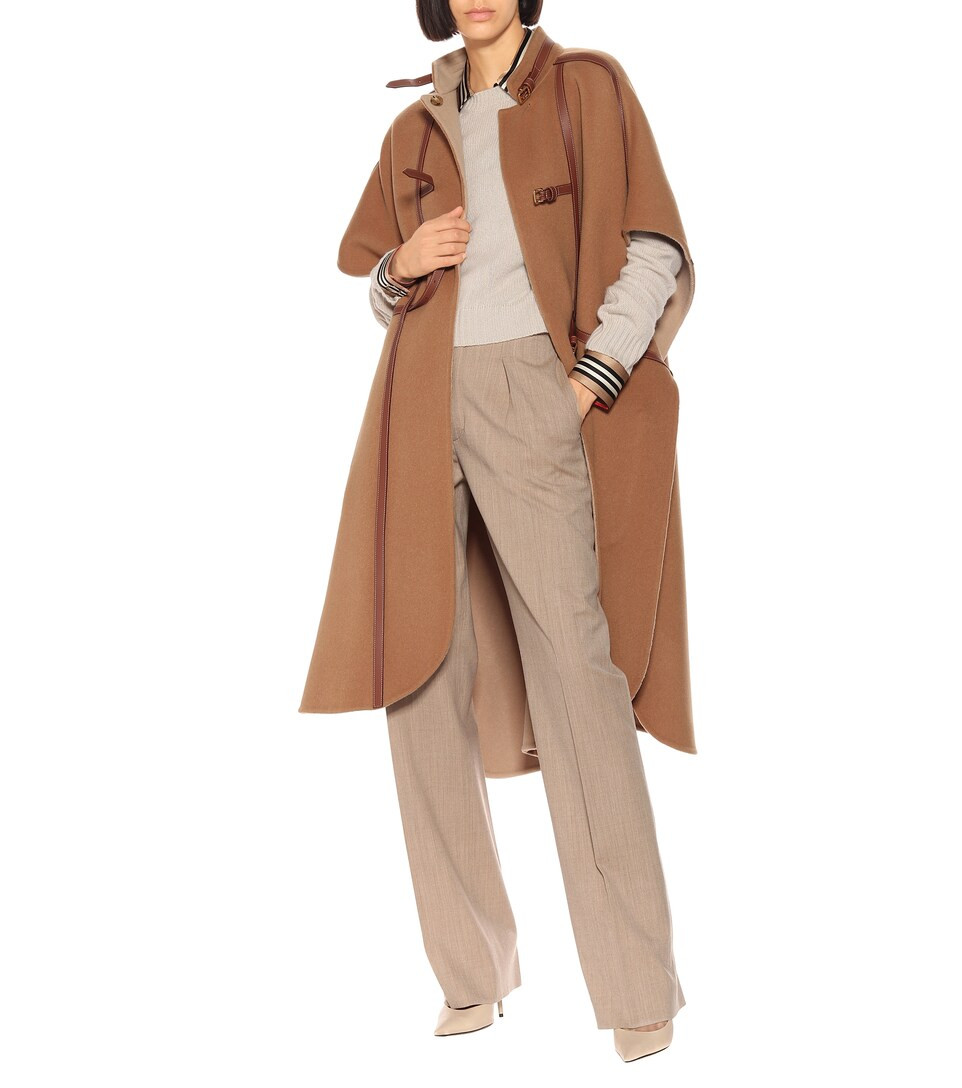 Wool-blend cape | Mytheresa (DACH)