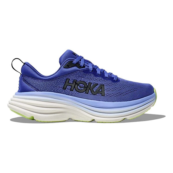 Women's HOKA Bondi 8 Running Shoes 7.5 Stellar Blue/Cosmos | Scheels