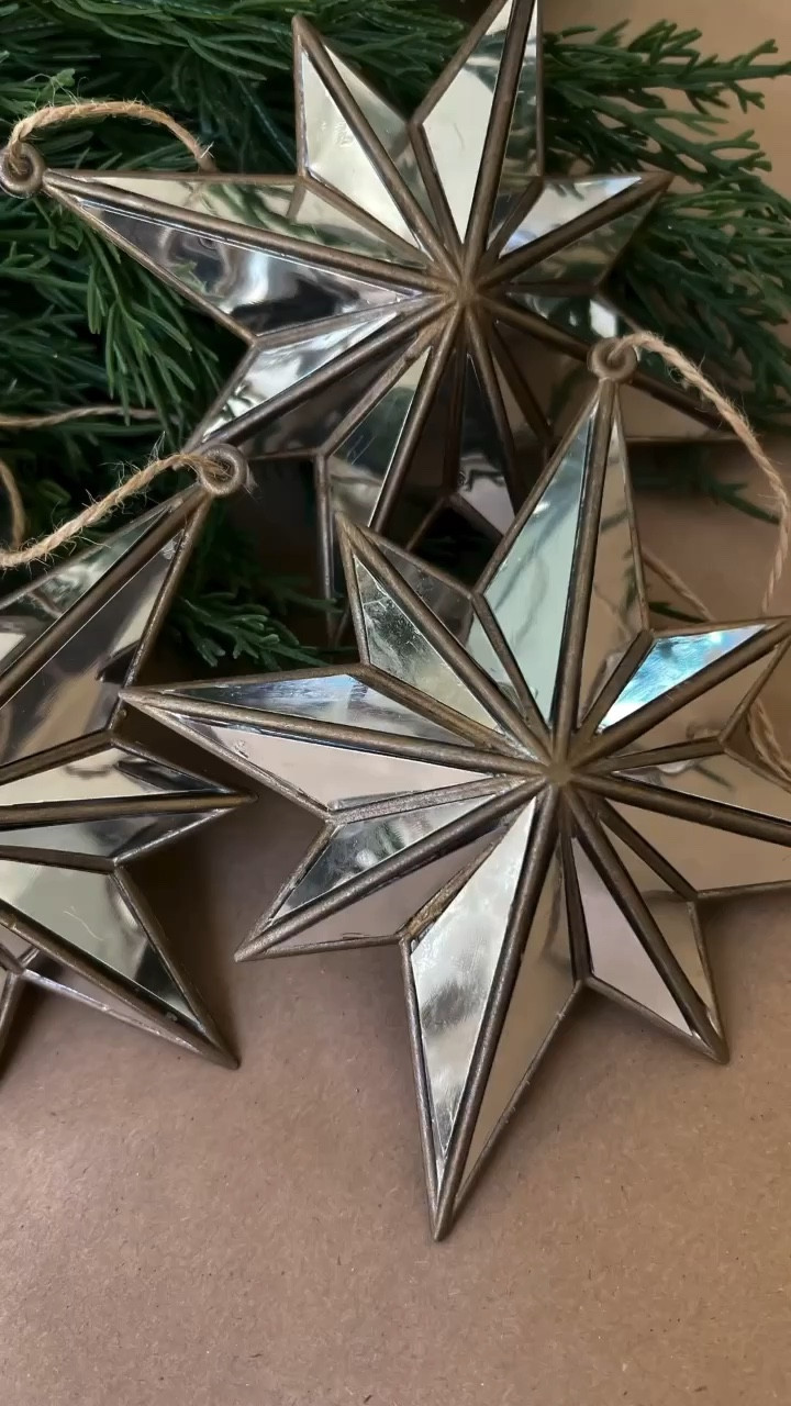 DIY Christmas Ornaments! 

Star Ornaments, neutral Christmas decor, Rub n buff, holiday decor


#LTKVideo #LTKHoliday #LTKSeasonal