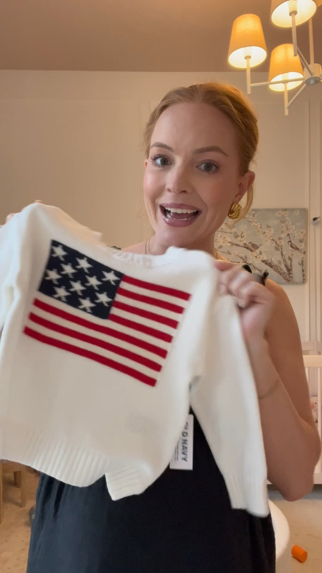 Look what I found from old navy!!! A very similar sweater for a toddler to the Ralph Lauren flag sweater🇺🇸 I didn’t realize it came in a women’s size too so I will be buying that!

#LTKWatchNow #LTKKids #LTKBaby