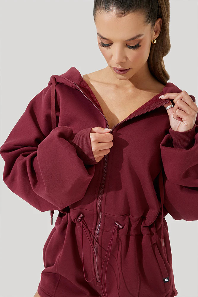 Cloud Romper - Red Wine | POPFLEX