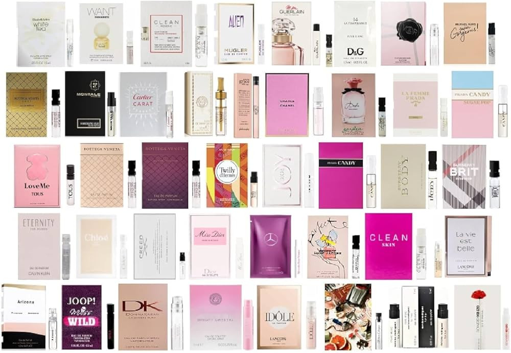 Designer Perfume Sampler Set Lot x 12 Sample Vials - High End Fragrance Samples for Women, 12 Pie... | Amazon (US)