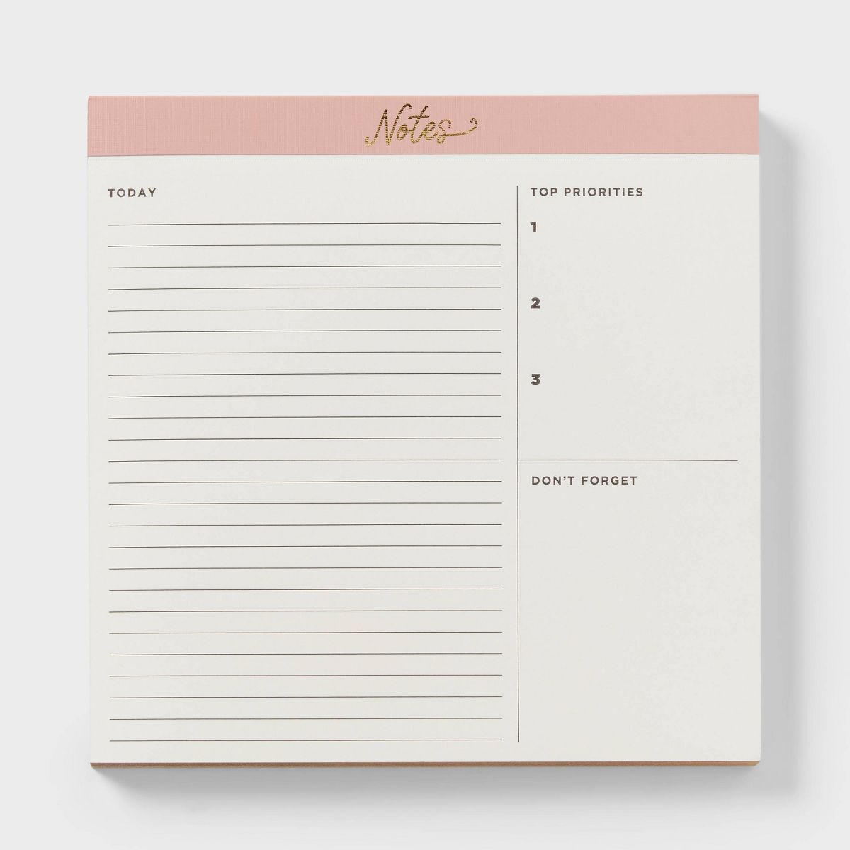Paper Square Desk Notepads 6"x7" Pink - Opalhouse™ | Target