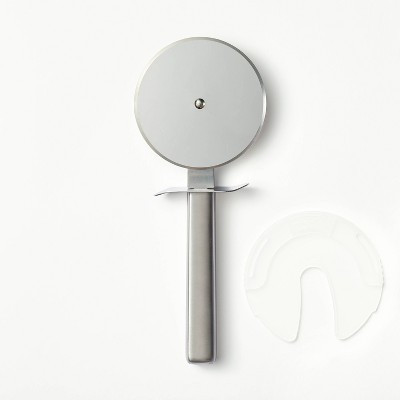 Stainless Steel Pizza Cutter Silver - Figmint™: Best Pizza Slicer, Kitchen Roller, Dishwasher-Safe, 8.83" Length | Target