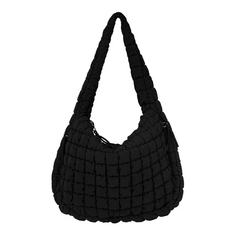 HAWEE Quilted Tote Bag Large Quilted Carryall Puffer Shoulder Bag Lightweight Quilted Padding Hob... | Walmart (US)