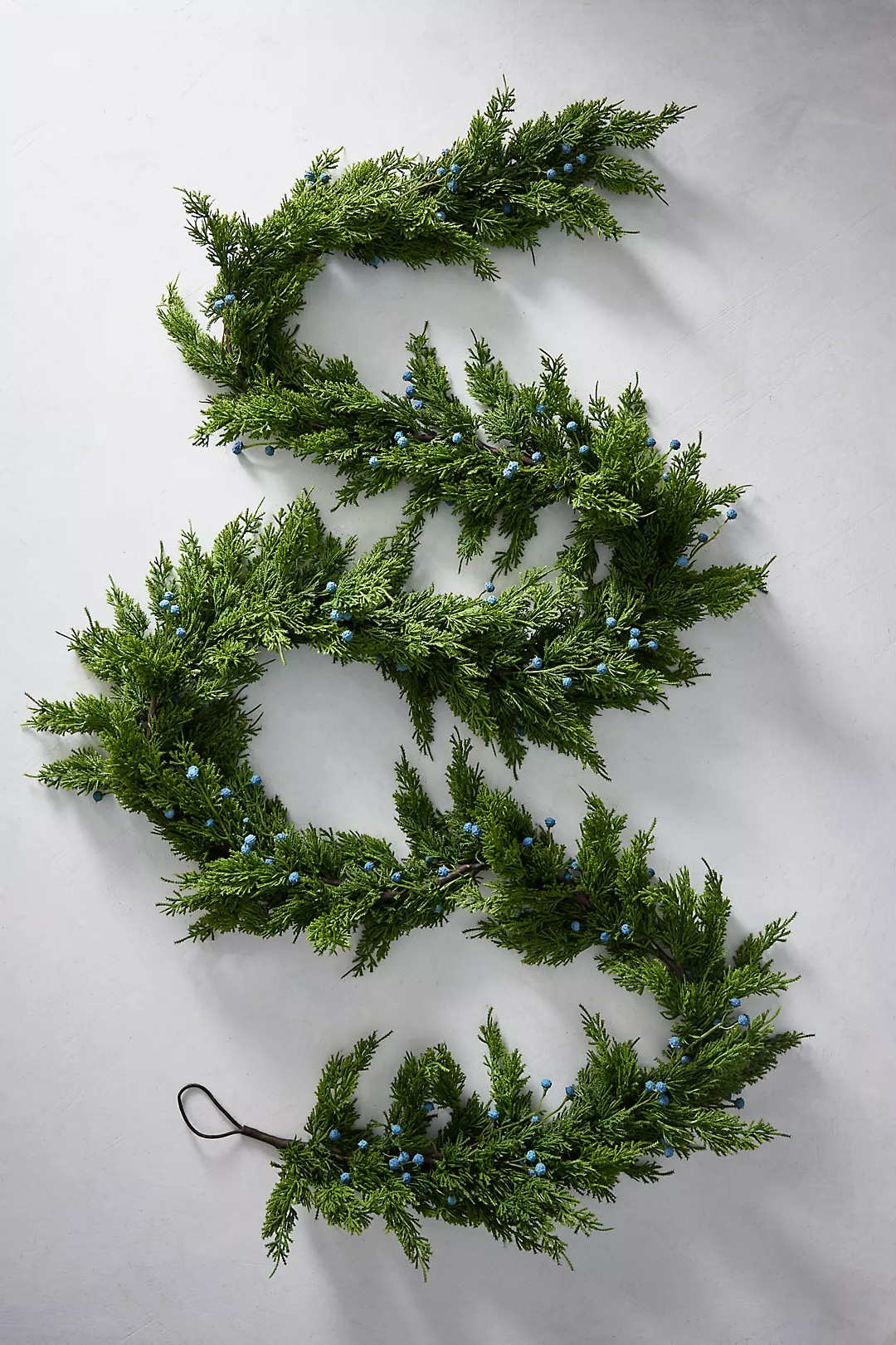Faux Juniper Berry Garland, 108" | Anthropologie (US)