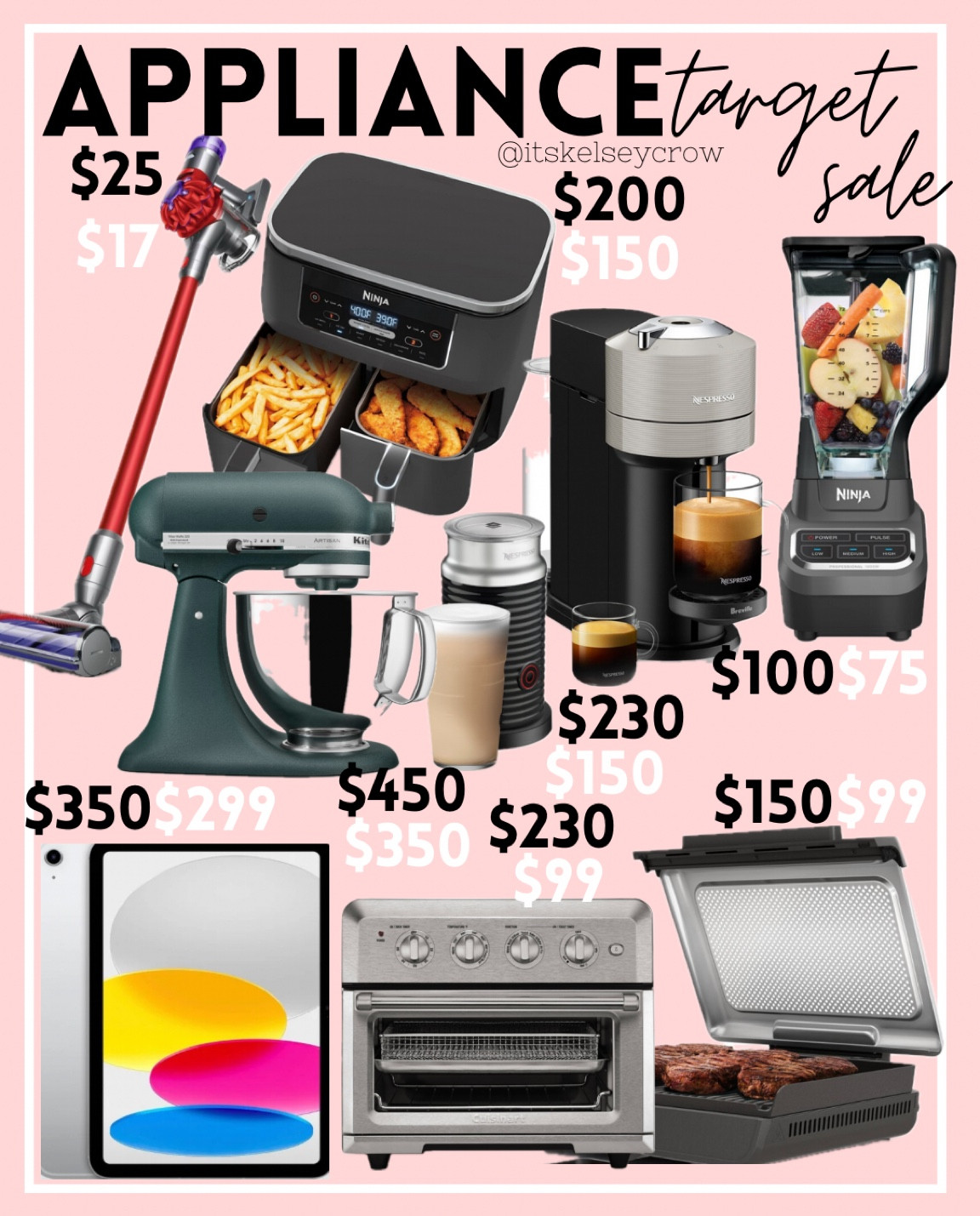 Target circle week sale up and appliance kitchen air fryer Dyson

#LTKHome #LTKSaleAlert #LTKFindsUnder100