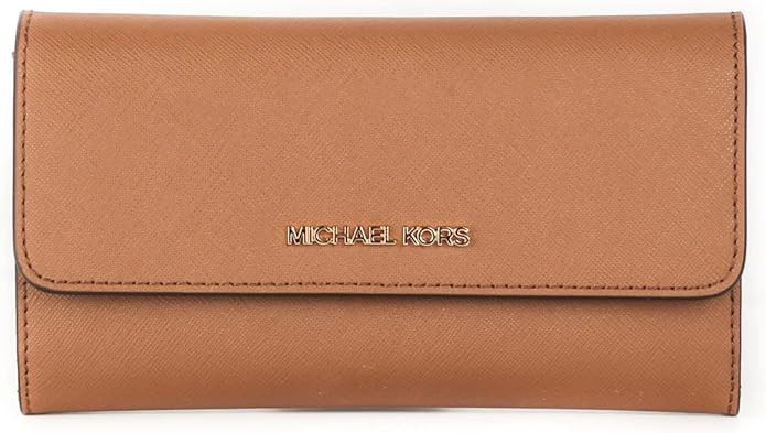 Michael Kors Women's Jet Set Travel Large Trifold Wallet | Amazon (US)