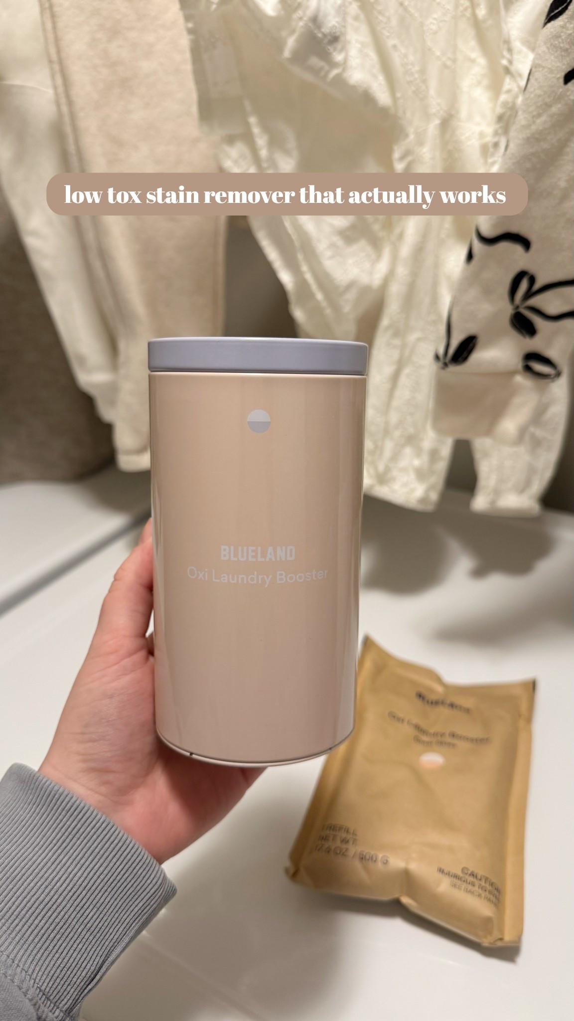 my favorite low tox stain remover that actually works!! and i’ve tried a lottttt of stain removers 