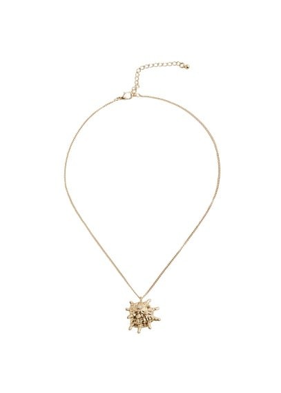 Halskette mit muschel-anhänger | MANGO (DE)