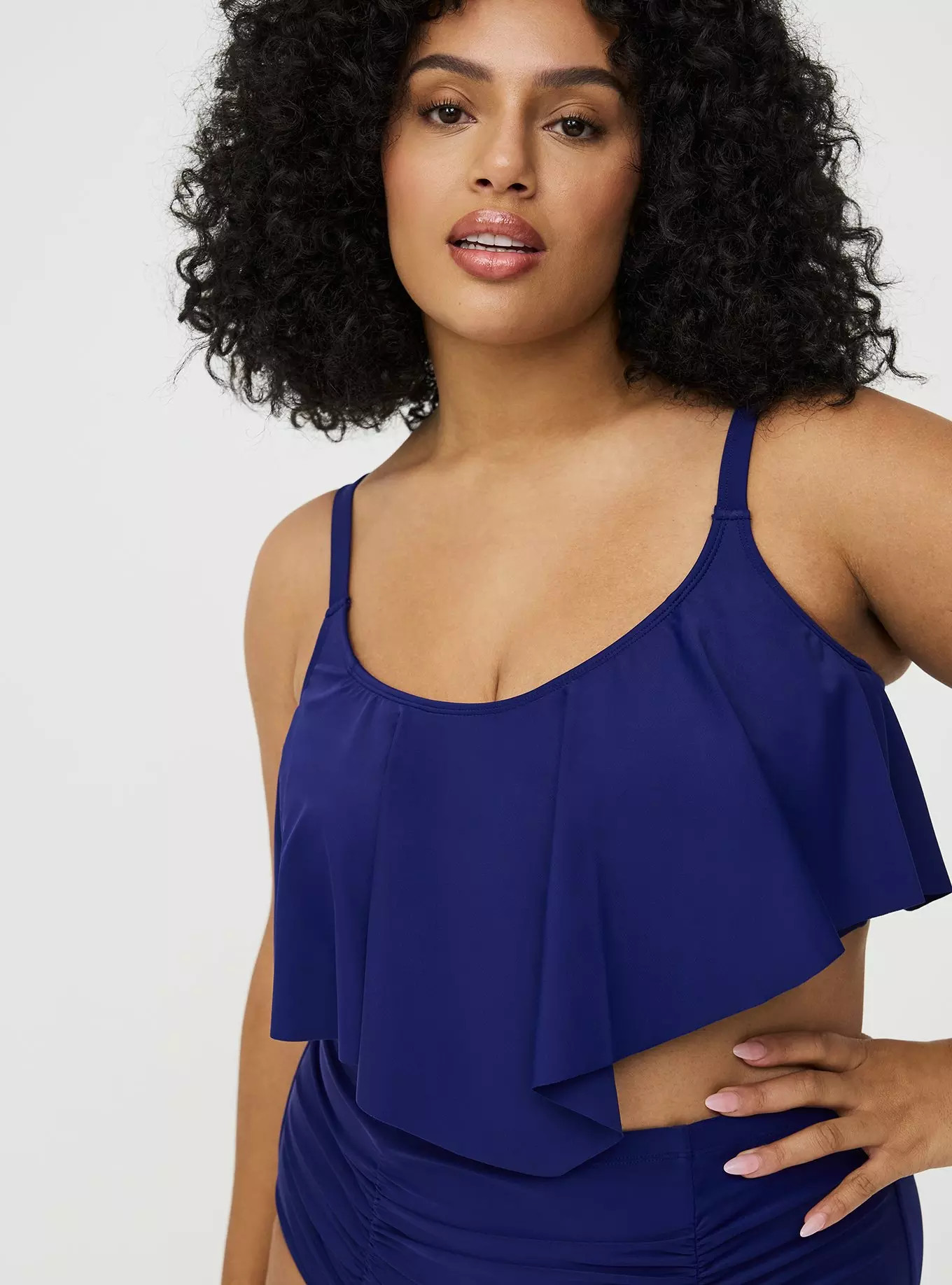 Wireless Flounce Bikini Top | Torrid (US & Canada)